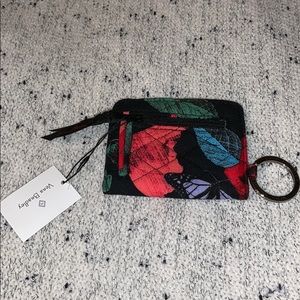 Vera Bradley keychain wallet